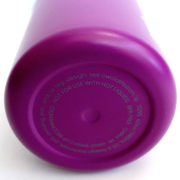 Owala FreeSip Voodoo Purple Stainless Steel Water Bottle 40 oz - Picture 5 of 5